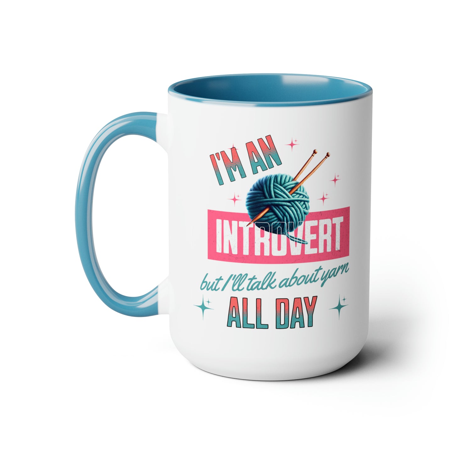 I'm an Introvert Knitting 15oz Coffee Mug