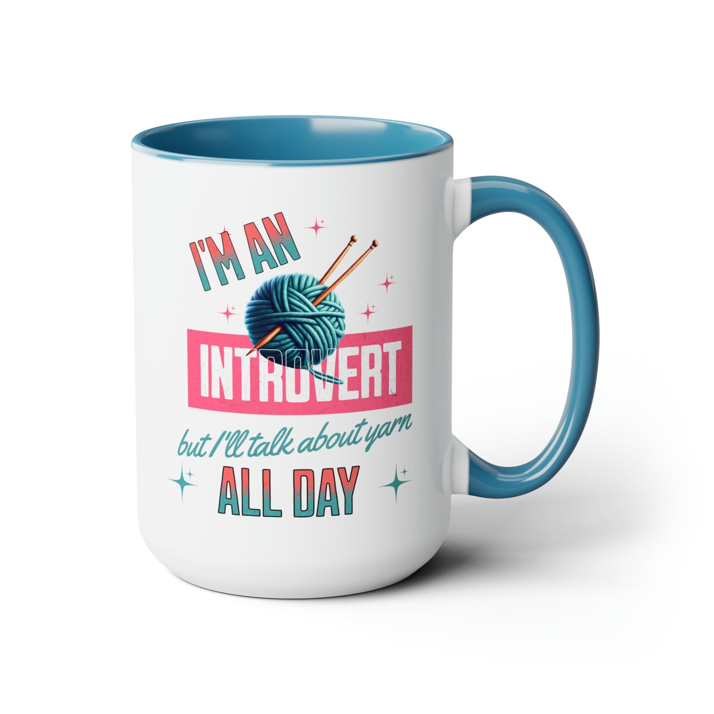 I'm an Introvert Knitting 15oz Coffee Mug