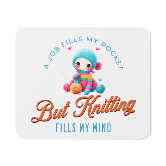 Cute Knitting Desk Mouse Pad